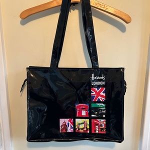 Harrods London Black Tote